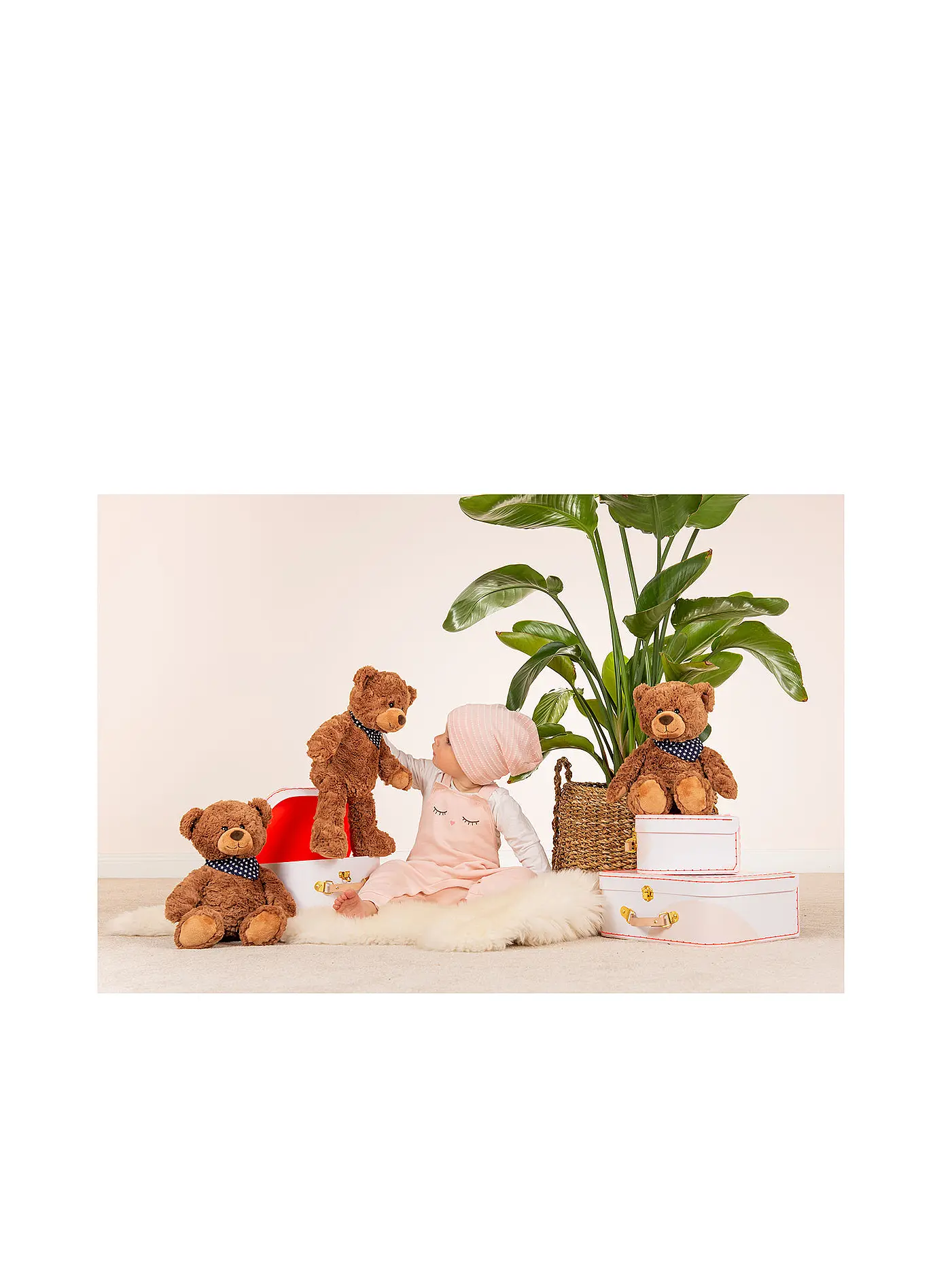 HERMANN TEDDY | Plüschtier - Teddy braun 30cm | 